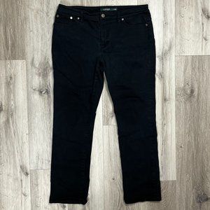 Vintage Lauren Ralph Lauren Green Label Black Women's Size 14 Jeans